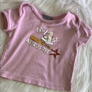 My first Astros tee 24 month pink World Champs